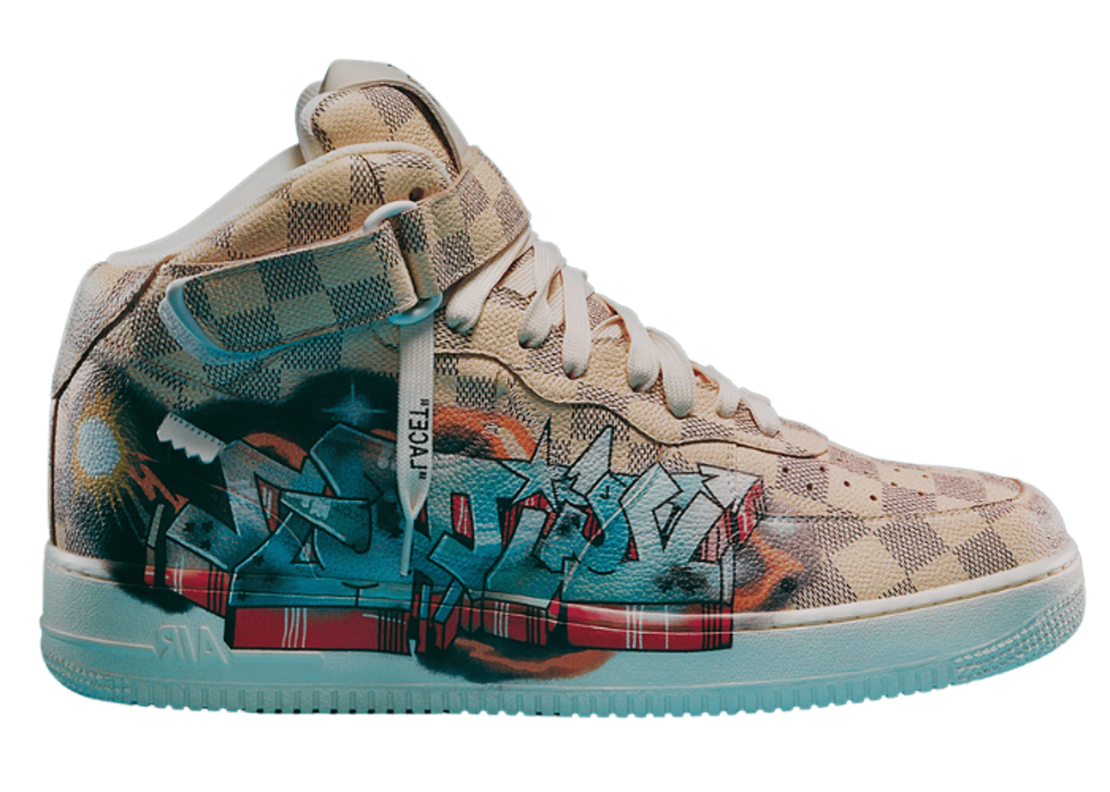 Nike Air Force 1 High Louis Vuitton Graffiti