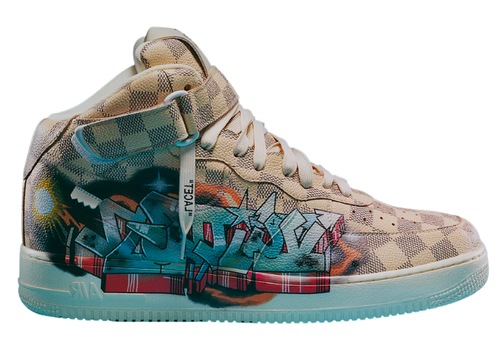 Nike Air Force 1 High Louis Vuitton Graffiti