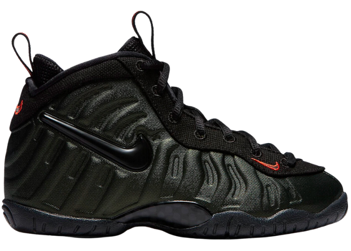 green and orange foamposite