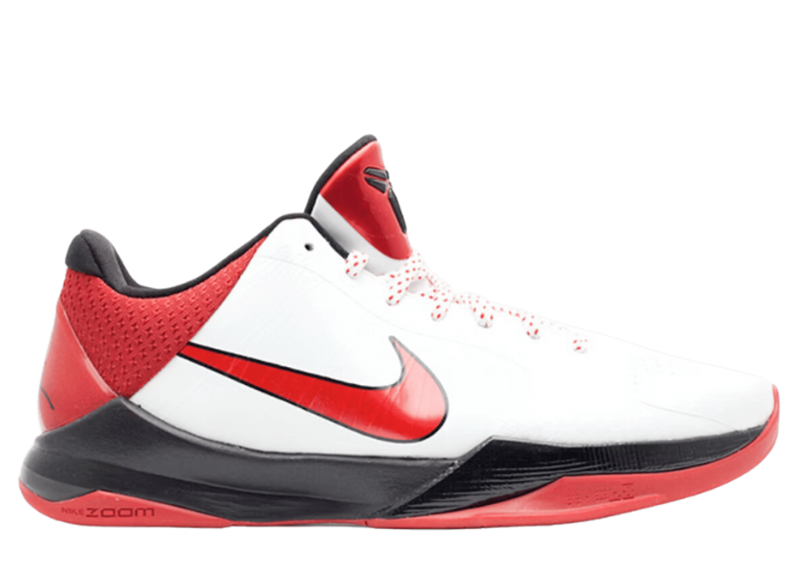 Nike Kobe 5 White Varsity Red Black