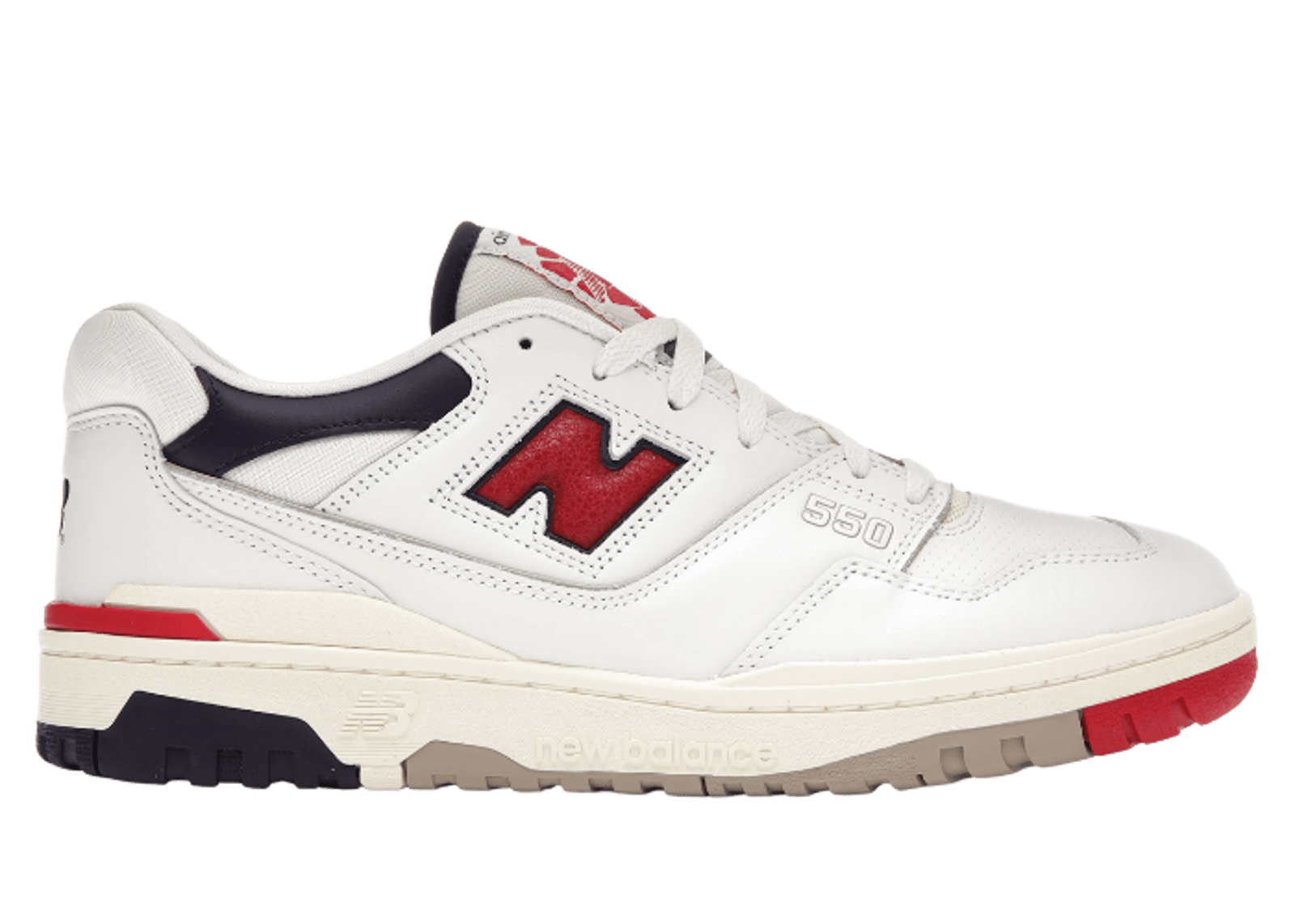 New Balance 550 Aime Leon Dore White Navy Red