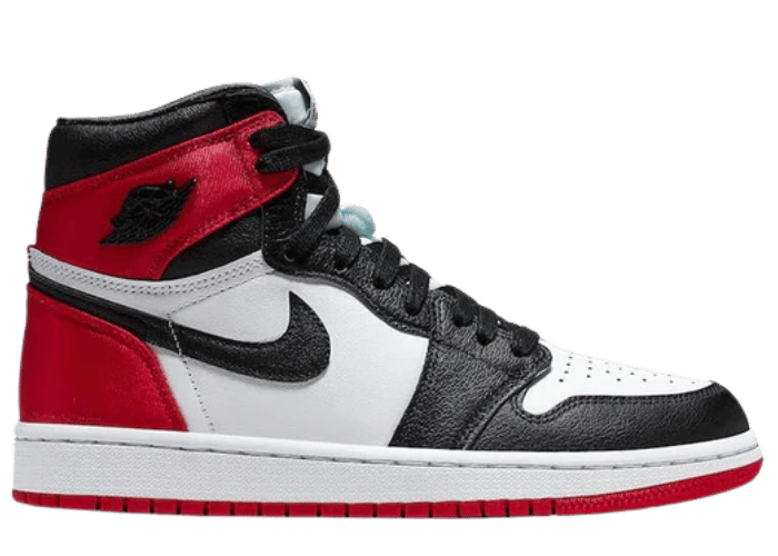 Jordan 1 Retro High Satin Black Toe (W)