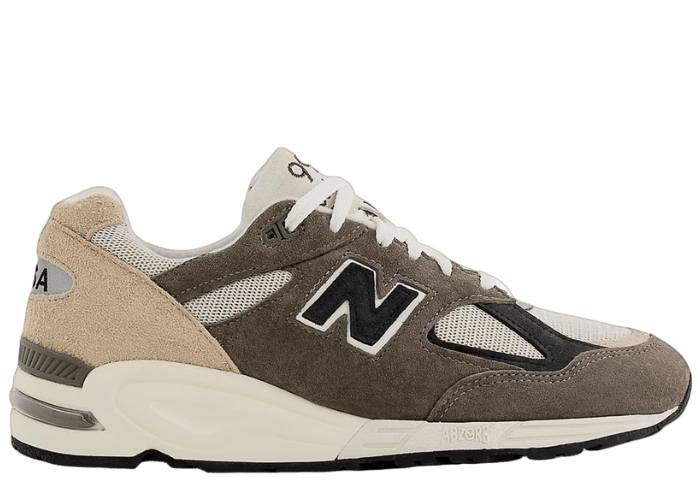 New Balance 990v2 Made in USA by Teddy Santis Grey Tan