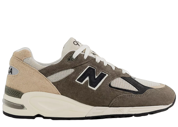 New Balance 990v2 Made in USA by Teddy Santis Grey Tan