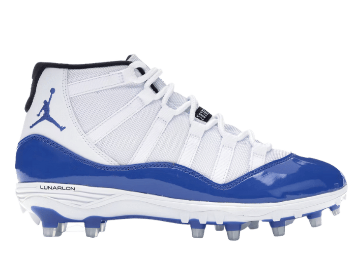 Nike Jordan Baseball Cleats Royal Blue Jordan Cleats Size 11 Air Jordan 10  Retro MCS Baseball Cleats Royal Blue