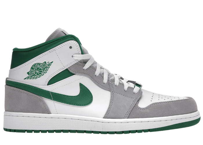 Jordan 1 Mid Grey Green