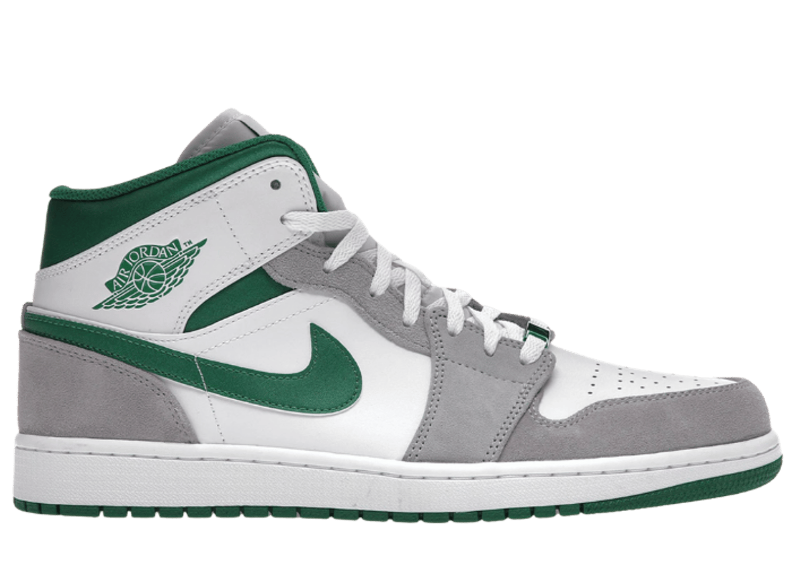 Jordan 1 Mid Grey Green