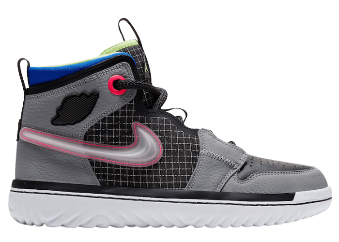 air jordan 1 high react grey