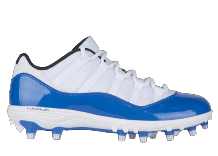 Air Jordan 11 Retro Low Cleat White Royal