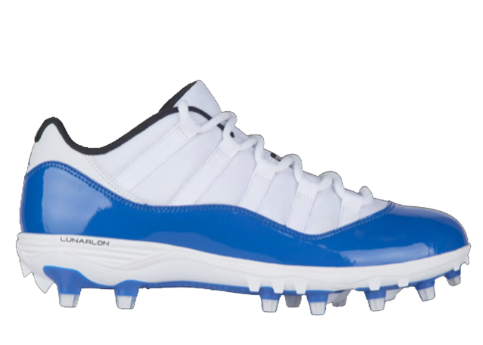 Air Jordan 11 Retro Low Cleat White Royal