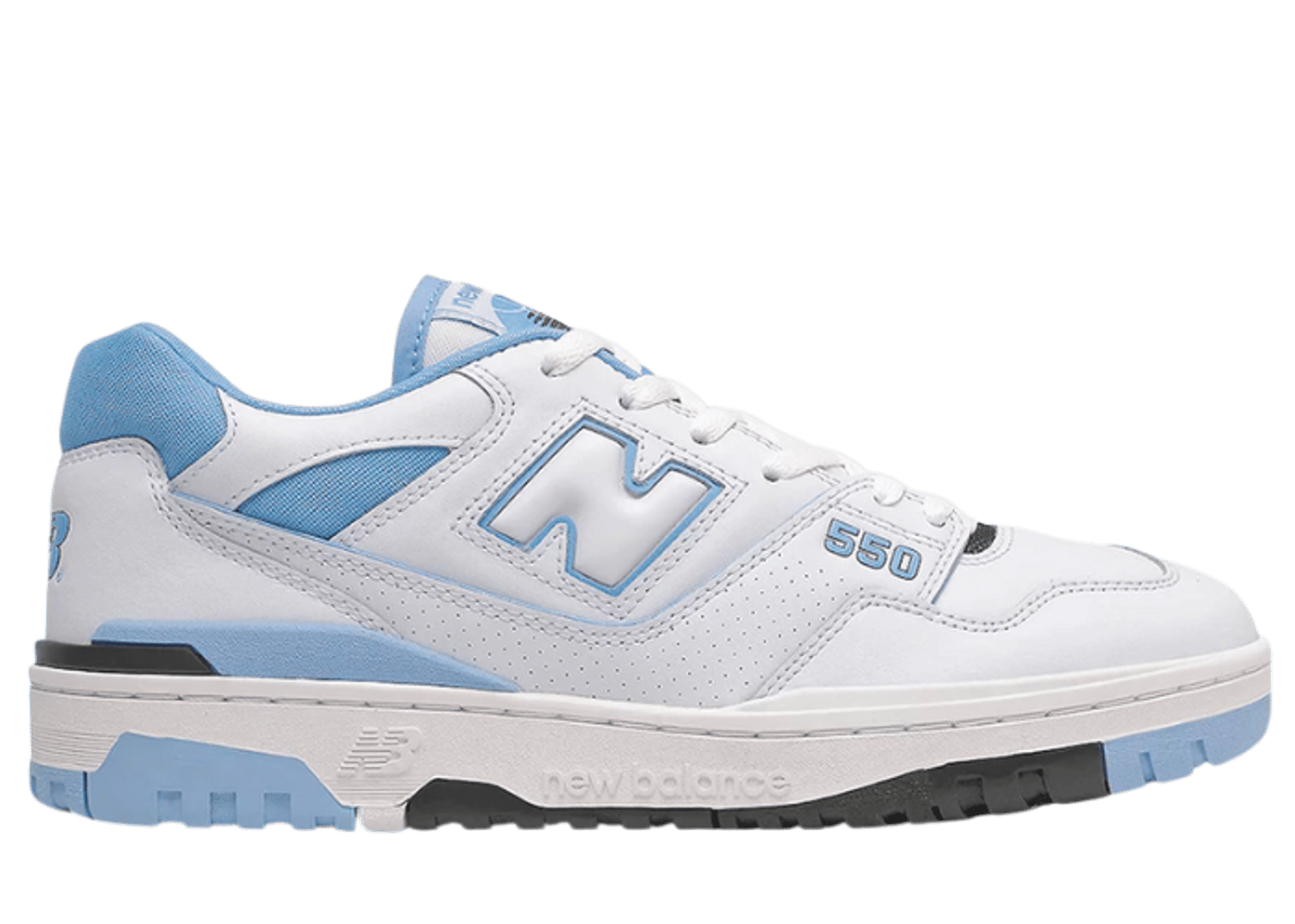 New Balance 550 UNC White University Blue