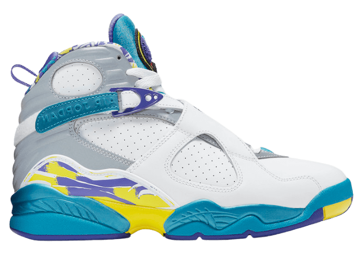 Jordan 8 Retro White Aqua 2019 (W)