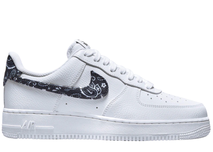 Nike Air Force 1 Low White Black Paisley (W)