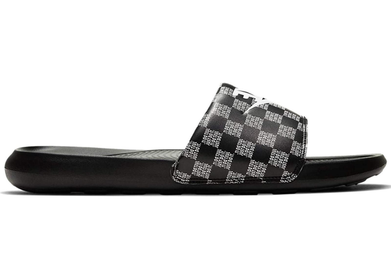 Nike Victori One Slide Just Do It Checkerboard