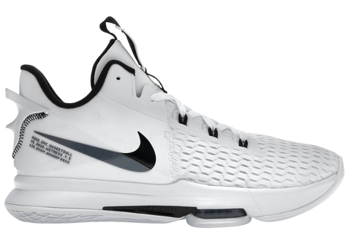 lebron witness 5 white clear jade