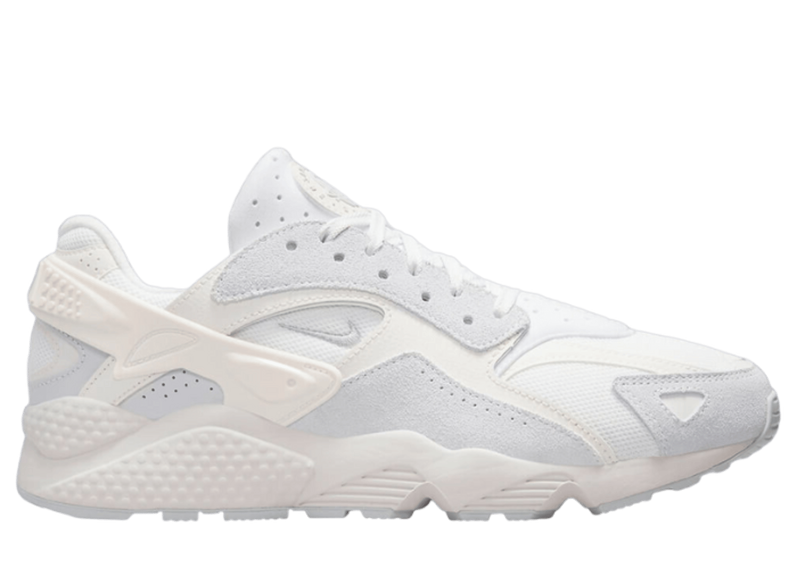 Nike Air Huarache Runner Summit White Metallic Silver