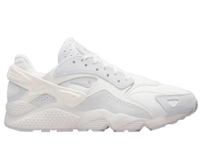 Nike Air Huarache Runner Summit White Metallic Silver