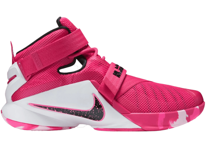 Nike LeBron Zoom Soldier 9 LTD Black Bright Citrus - 810803-098