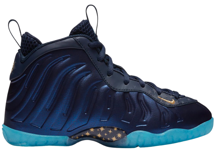 Nike Air Foamposite One Obsidian Metallic Gold (PS)