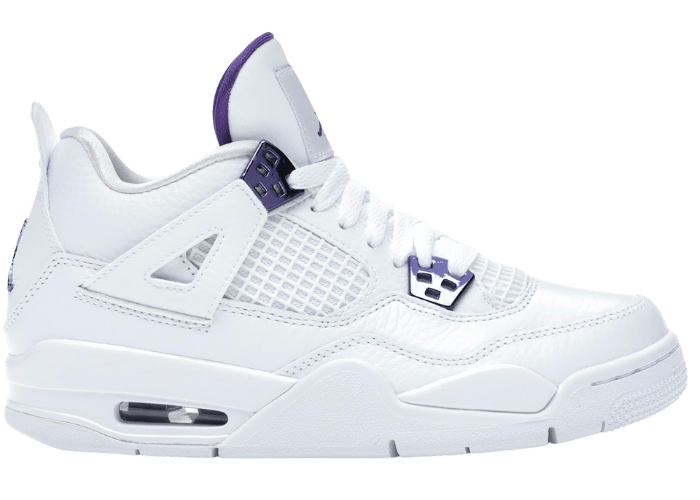 Air Jordan 4 Retro Metallic Purple (GS)
