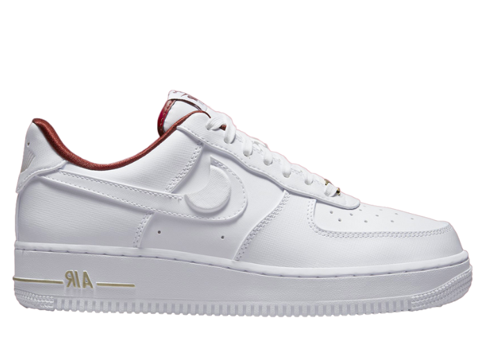 Nike Air Force 1 ホワイト/レッド Nike Air Force 1 Low SE Swoosh Pocket White Team Red (W) - DV7584-100