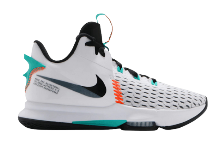 Nike LeBron Witness 5 White Clear Jade