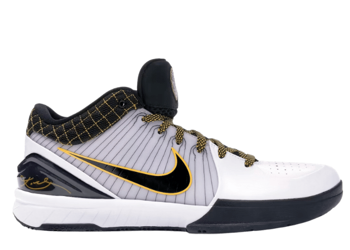 Nike Kobe 4 Protro White Black Del Sol