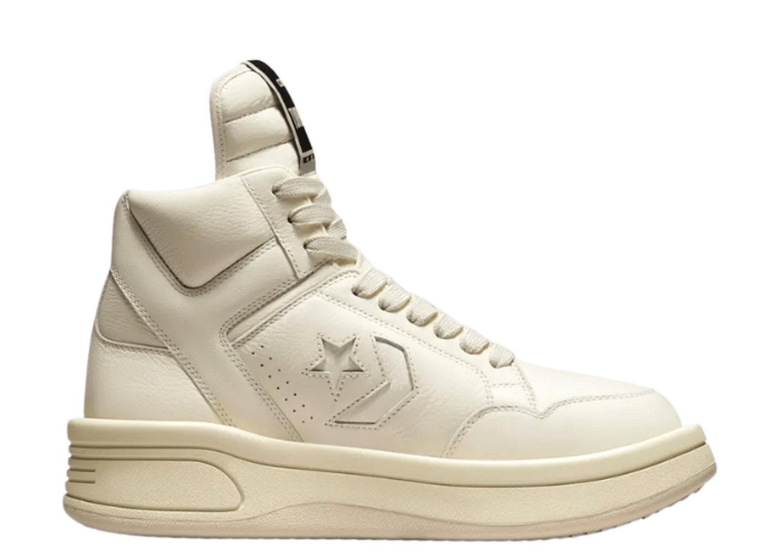 Converse TURBOWPN Hi Rick Owens DRKSHDW Egret