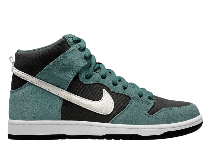 Nike SB Dunk High Green Suede