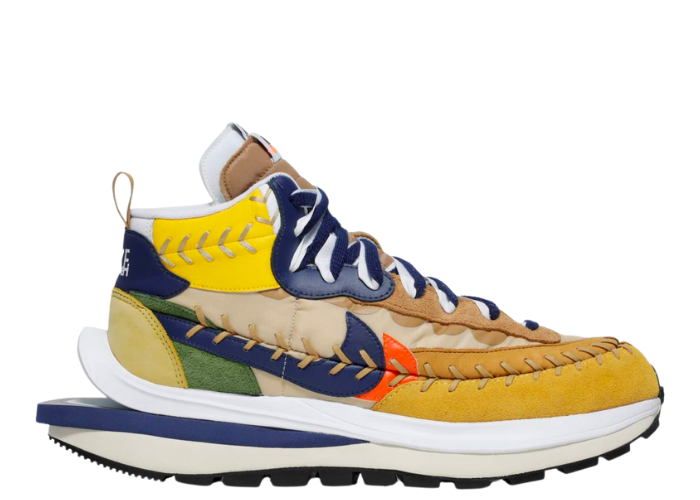 Nike Vaporwaffle sacai Jean Paul Gaultier Sesame Blue