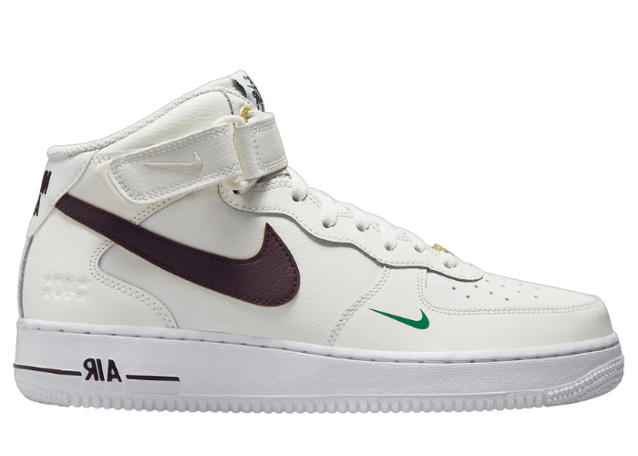 Nike Air Force 1 Mid 40th Anniversary Sail Brown Basalt