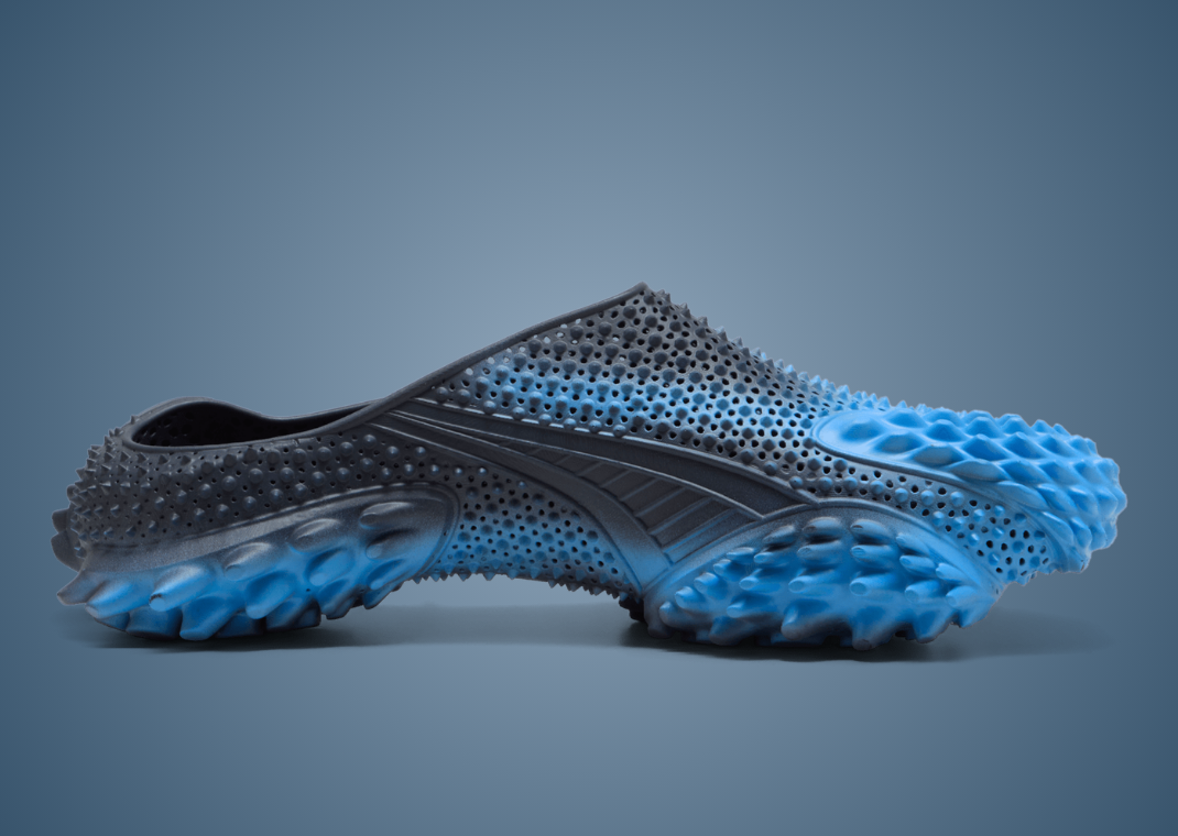 A$AP Rocky x Puma Mostro 3D Mule Blue Glimmer - Medial