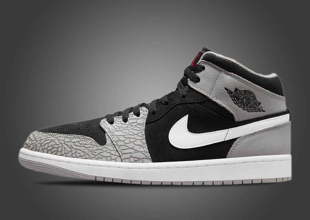 jordan 1 mid elephant print