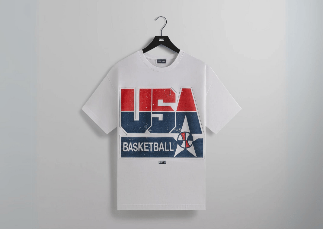 Kith for USA Basketball Champions Vintage Tee