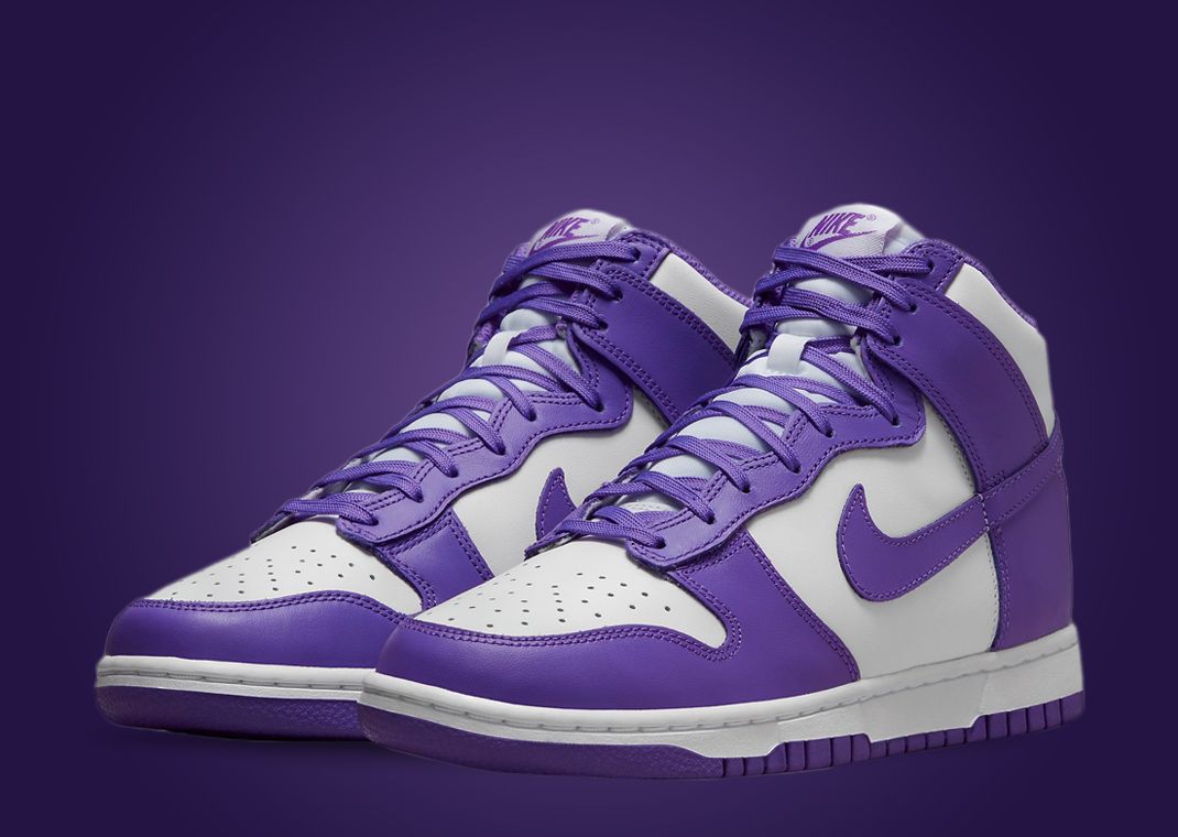 Championship Purple Comes To This Nike Dunk High