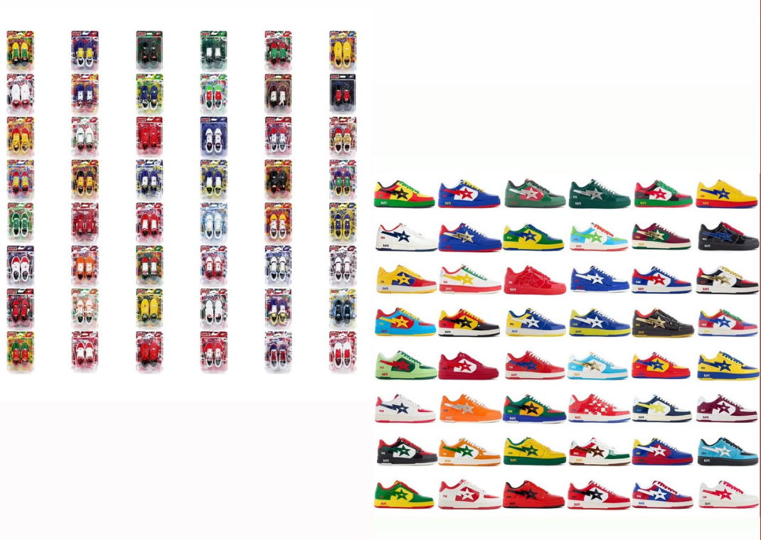 KidSuper x BAPE STA World Cup Pack