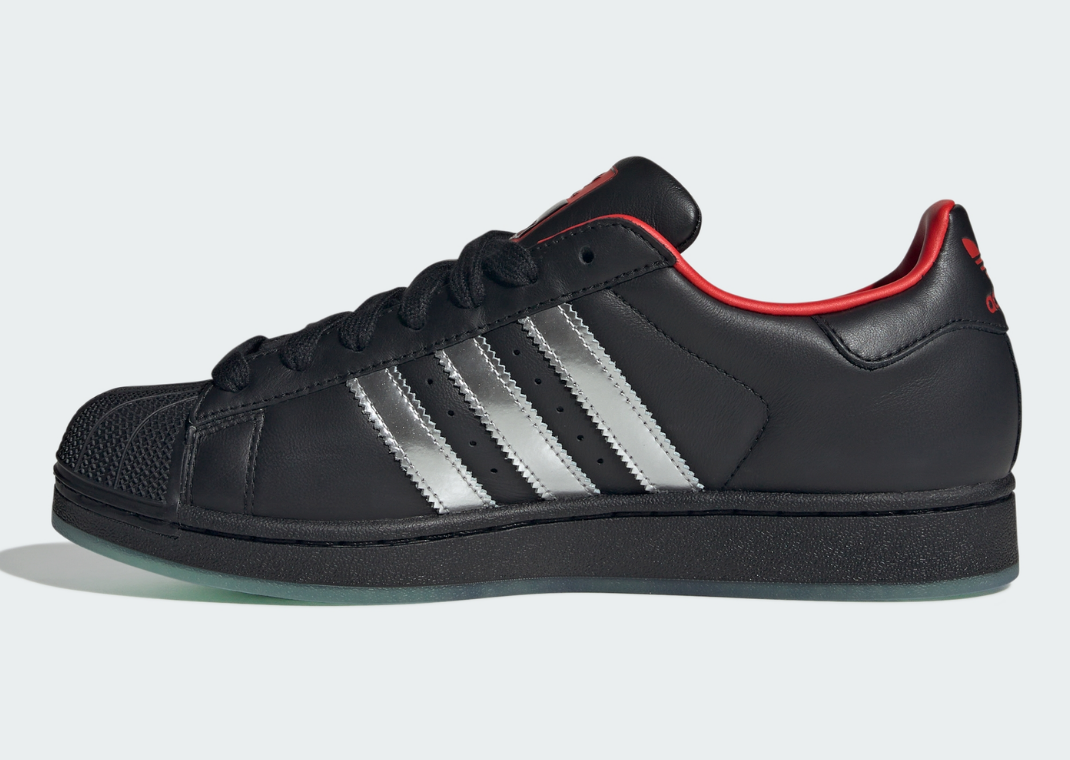 Coca-Cola x adidas Superstar Black Medial