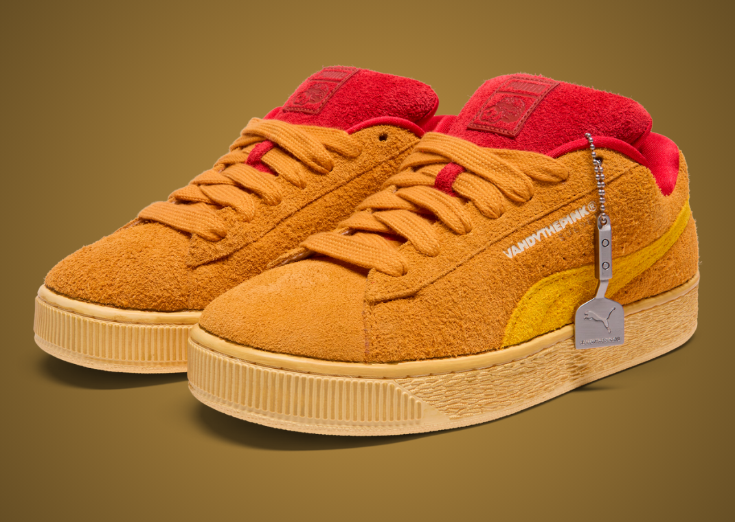 VANDYTHEPINK x Puma Suede XL Angle