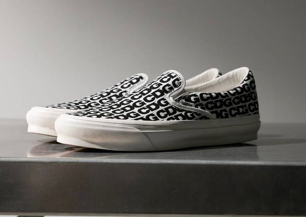 Commes des Garcons x Vans Slip-On