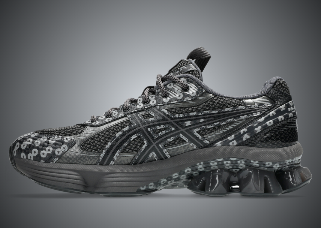 Kiko Kostadinov x Asics US7-S Gel-Kinetic Fluent Black - Medial
