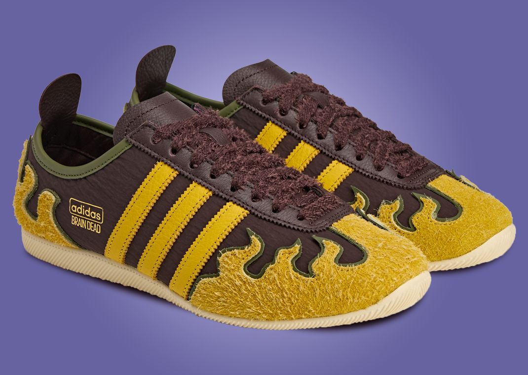 Brain Dead x adidas Japan Shadow Brown Angle