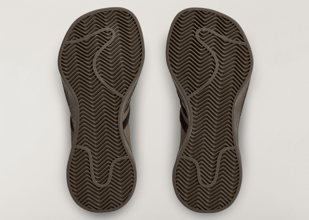 AVAVAV x adidas Shaved Pony Hair Superstar Brown - Bottom