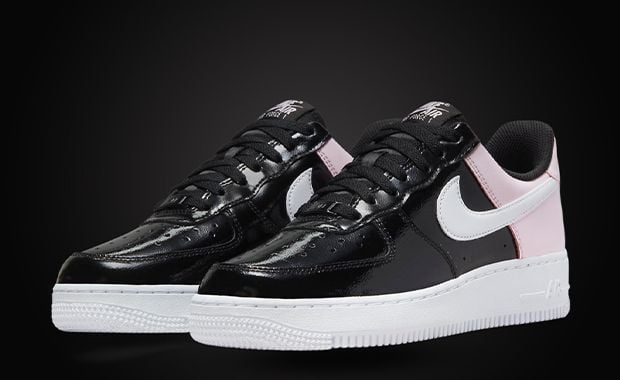 Black And Pink Clash On This Nike Air Force 1 Low