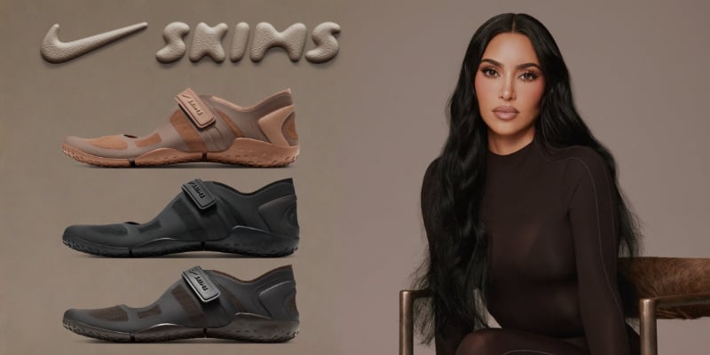 Kim Kardashian's NikeSKIMS Retools the Air Rift