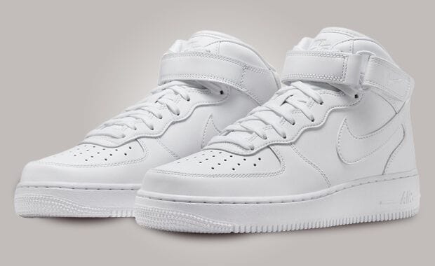 The Nike Air Force 1 Mid Fresh Brings Subtle Upgrades to Triple White
