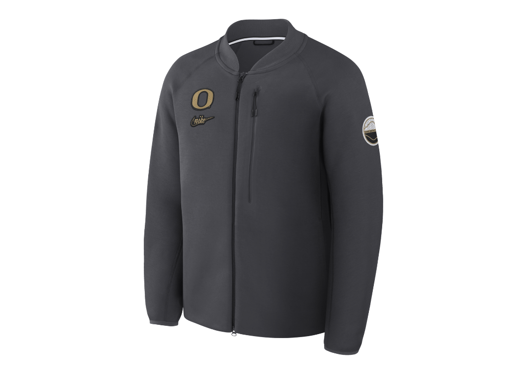 Oregon Tech Fleece Men's Nike College Full-Zip Jacket