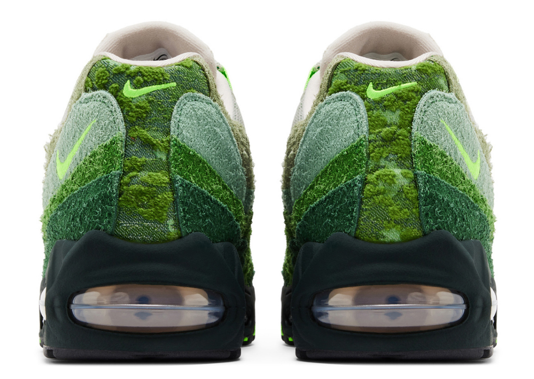 Ducks of a Feather x Oregon Ducks x Nike Air Max 95 Big Bubble The Woods Heel