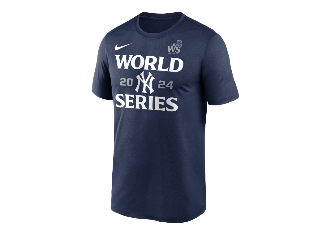 New York Yankees 2024 World Series Authentic Collection Legend Men's Nike Dri-FIT MLB T-Shirt