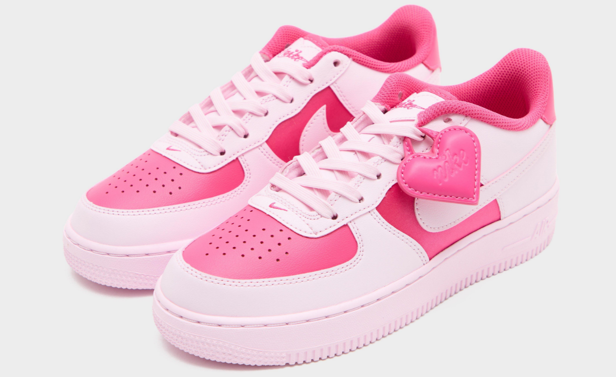 Nike’s Valentine’s Day Air Force 1 Collection Continues in Two-Tone Pink