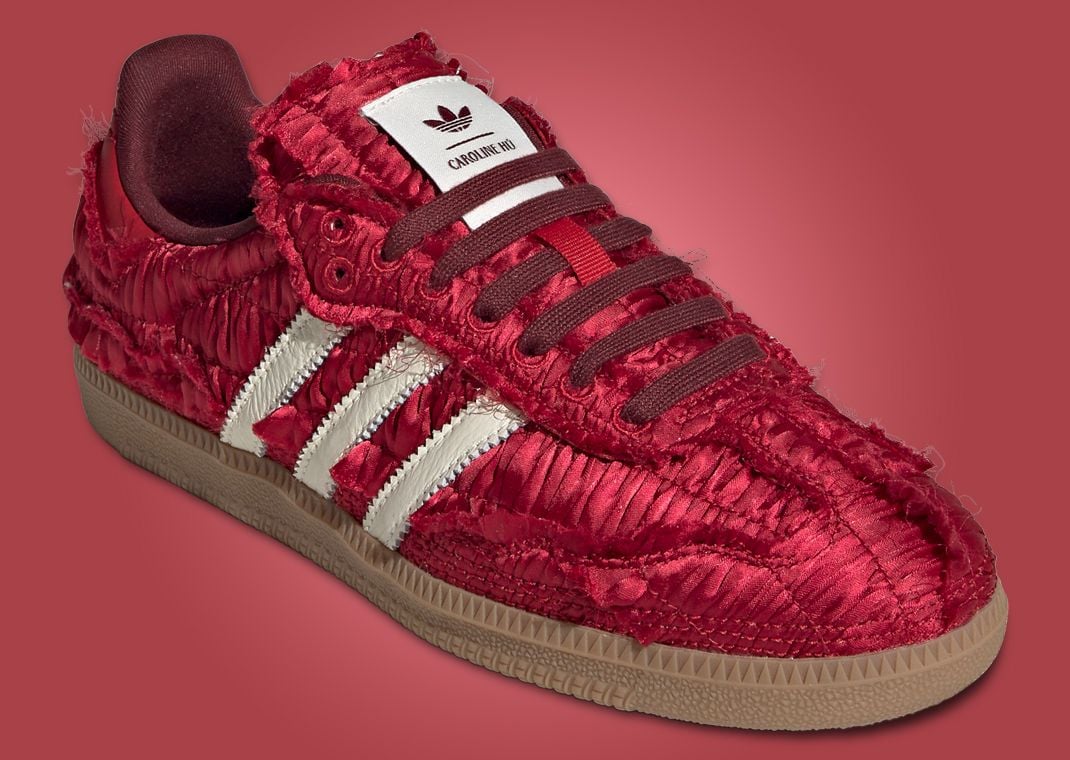 The Caroline Hu x adidas Samba OG Satin Pack Releases May 2025